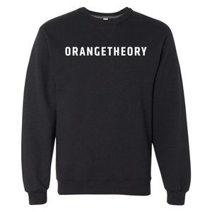 Orange Theory Fitness Sofspun Crewneck Sweatshirt BLACK